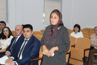 Növbəti səyyar qəbul rayonun Bum qəsəbəsində keçirilmişdir