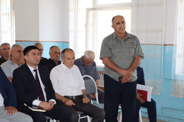  Növbəti səyyar qəbul rayonun Yeni Dızaxlı  kəndində keçirilib