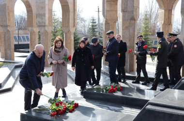 Qəbələ şəhərində Xocalı soyqırımının 34-cü ildönümünə həsr olunmuş anım tədbiri keçirilib