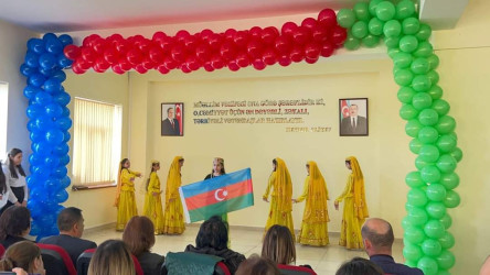 Qəbələ ümumtəhsil müəssisələrində “8 Noyabr – Zəfər Günü”nə həsr olunmuş silsilə tədbirlər keçirilib