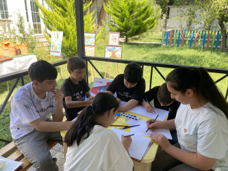 “Bizim bölgə” adlı canlı rəsm sərgisi keçirilib