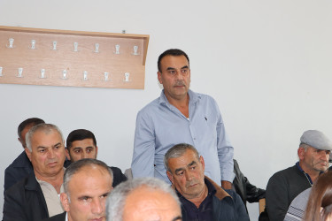 Qəbələ rayonu Mamaylı kəndində növbəti səyyar qəbul keçirilmişdir