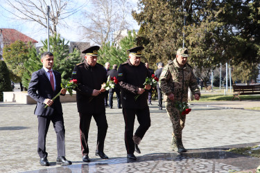 Qəbələdə Səfərbərlik və Hərbi Xidmətə Çağırış üzrə Dövlət xidmətinin yaradılmasının ildönümü qeyd edilmişdir.