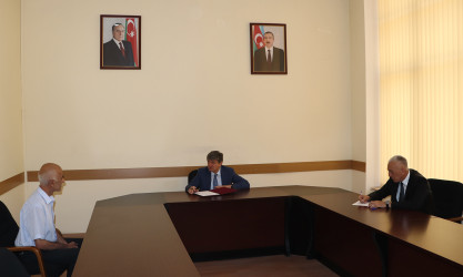 Qəbələ RİH-nin növbəti dəfə vətəndaş qəbulu keçirilmişdir