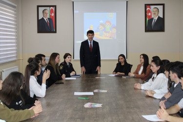 Qəbələdə “Uşaq Hüquqları Aylığı” çərçivəsində tədbir keçirilib.