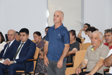 Növbəti səyyar qəbul rayonun Bum qəsəbəsində keçirilmişdir