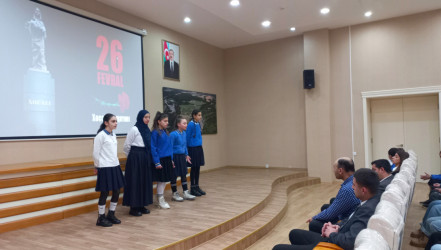 “Xocalı soyqırımı – qan yaddaşımız” adlı tədbir keçirilib