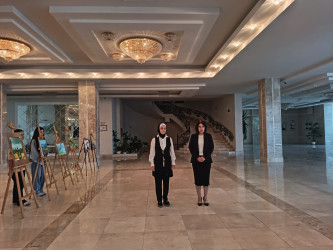 “Vətən sevgisi – uşaqların gözü ilə” adlı rəsm sərgisi təşkil olunub.