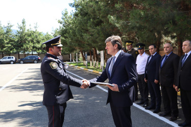 Qəbələ rayonunda polis işçilərinin peşə bayramı qeyd olunub