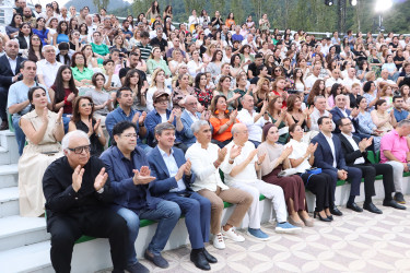 XIV Qəbələ Beynəlxalq Musiqi Festivalının təntənəli açılış mərasimi olub
