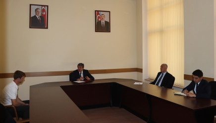 Qəbələ RİH-nin növbəti vətəndaş qəbulu keçirilmişdir