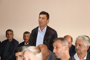 Qəbələ rayonu Daşca kəndində növbəti səyyar qəbul keçirilmişdir.