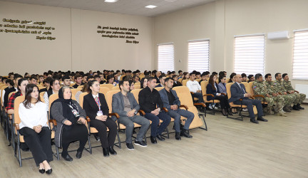 Qəbələ Dövlət Peşə Təhsil Mərkəzində “Zəfər günü”nə həsr olunmuş bayram tədbiri keçirilib