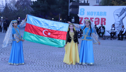 Qəbələ rayonunda “Zəfər günü”nə həsr edilmiş konsert proqramı təşkil edilmişdir