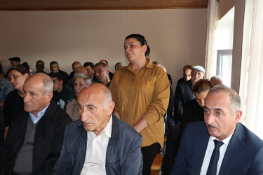 Qəbələ rayonu Daşca kəndində növbəti səyyar qəbul keçirilmişdir.