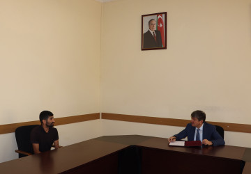 Qəbələ RİH-nin növbəti dəfə vətəndaş qəbulu keçirilmişdir