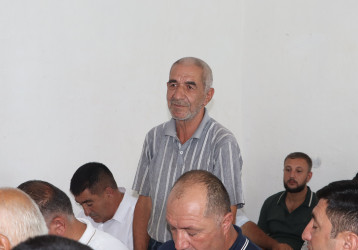 Növbəti səyyar qəbul rayonun Məlikli  kəndində keçirilmişdir