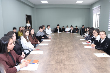 “Şəhərsalma və Memarlıq İli” ilə bağlı tədbir keçirilib