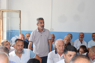 RİH başçısının növbəti səyyar qəbulu rayonun Mıxlıqovaq  kəndində keçirilmişdir
