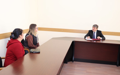 Rayon icra hakimiyyətinin başçısı Səbuhi Abdullayev tərəfindən növbəti vətəndaş qəbulu keçirilib