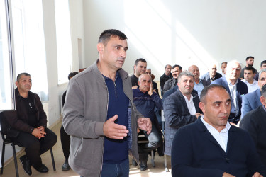 Növbəti səyyar qəbul rayonun Nic qəsəbəsində keçirilmişdir