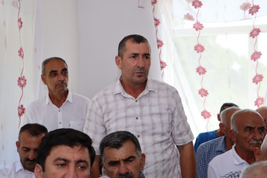 RİH başçısının növbəti səyyar qəbulu Kötüklü kəndində  keçirilmişdir