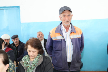 Qəbələ rayonunun Hacıalılı kəndində səyyar qəbul keçirilmişdir