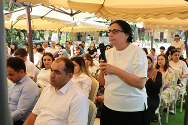 "QəbələFest" çərçivəsində görkəmli diplomat və ədəbiyyatşünas Vilayət Quliyevlə görüş keçirilib
