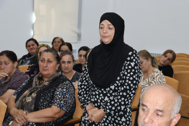Növbəti səyyar qəbul rayonun Bum qəsəbəsində keçirilmişdir