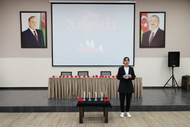 Xocalı Soyqırımının 34-cü ildönümünə həsr olunmuş “Xocalı-Qan Yaddaşımız” adlı tədbir keçirilib
