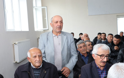 Qəbələ rayonunun Topbağ kəndində səyyar qəbul keçirilmişdir