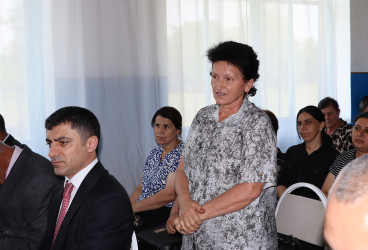 Qəbələ rayonunda növbəti səyyar qəbul Zalam kəndində keçirilmişdir