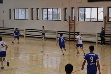 “Heydər Əliyev İli” çərçivəsində keçirilən futzal üzrə turnir davam edir