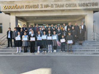 Qəbələ ümumtəhsil müəssisələrində “8 Noyabr – Zəfər Günü”nə həsr olunmuş silsilə tədbirlər keçirilib