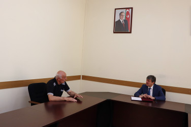 Qəbələ RİH-nin inzibati binasında vətəndaş qəbulu keçirilib