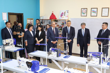 Qəbələdə qida emalı üzrə müasir tədris-istehsalat emalatxanasının təqdimatı keçirilib