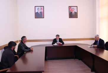 Qəbələ RİH-də növbəti vətəndaş qəbulu keçirilmişdir.