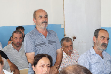 RİH başçısının növbəti səyyar qəbulu rayonun Mıxlıqovaq  kəndində keçirilmişdir