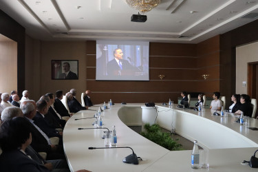 Qəbələ rayonunda “15 iyun - Milli Qurtuluş Günü”nə həsr edilmiş tədbir keçirilib