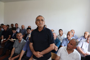 Dizaxlı kəndində RİH başçısının növbəti səyyar qəbulu keçirilmişdir