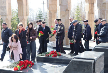 Qəbələ şəhərində Xocalı soyqırımının 34-cü ildönümünə həsr olunmuş anım tədbiri keçirilib