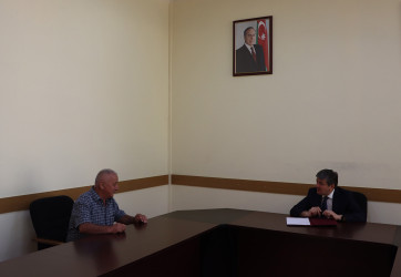 Qəbələ RİH-nin növbəti vətəndaş qəbulu keçirilmişdir