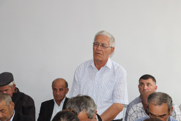 Qəbələ rayonu Mamaylı kəndində növbəti səyyar qəbul keçirilmişdir