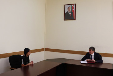Qəbələ RİH-də vətəndaşların növbəti qəbulu keçirilmişdir