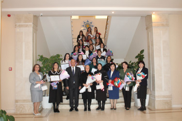 Yeni Azərbaycan Partiyası Qəbələ rayon təşkilatında “8 Mart – Beynəlxalq Qadınlar Günü” münasibətilə tədbir keçirilib