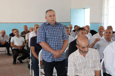  Növbəti səyyar qəbul rayonun Yeni Dızaxlı  kəndində keçirilib