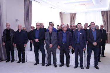 8 Noyabr - “Zəfər Günü” ilə əlaqədar ümumrayon tədbiri keçirilib