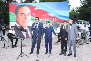 15 iyun “Milli Qurtuluş Günü”nə həsr olunmuş konsert proqramı keçirilib