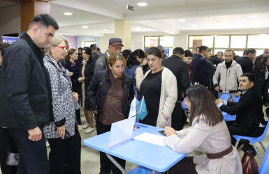 Qəbələdə növbəti əmək yarmarkası keçirilmişdir