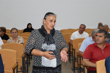 Növbəti səyyar qəbul rayonun Bum qəsəbəsində keçirilmişdir